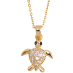Hawaii's Crystal Turtle Pendant