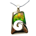Hawaii’s Rainbow Marble Fashion Glass Pendant